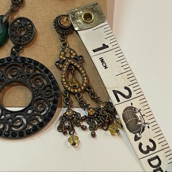 Vintage Boho Mismatch Earrings - Picture 7 of 8
